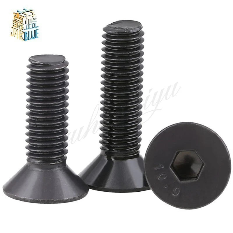 M2–M8 Black Stainless Steel Hex Socket Countersunk Screws | JARBLUE Hex Socket Screws Richie's