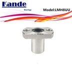 LMH8UU Round Flange Linear Ball Bearing 8mm for 3D Printer Linear Ball Bearing Richie's