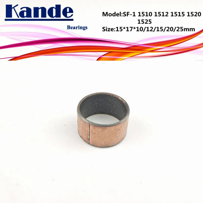 SF-1 Self Lubricating Sleeve Bearing Bushing 15x17mm – 5 Sizes Sleeve Bearing Bushing Richie's