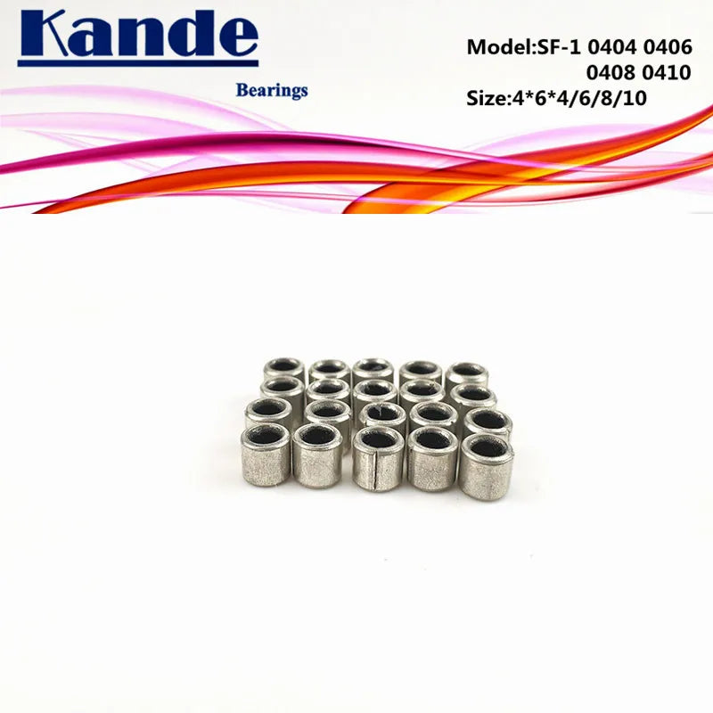 SF-1 Self Lubricating Composite Bearing Bushing Sleeve 4–10mm Sleeve Bearing Bushing Richie's