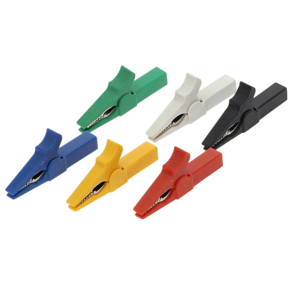55mm HV Alligator Clip for 4mm Banana Plug Multimeter Probes Test Clip Accessory Richie's