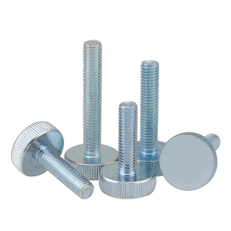 M3–M10 Knurled Thumb Screws DIN653 Flat Head Toolless Adjust Thumb Screws Richie's