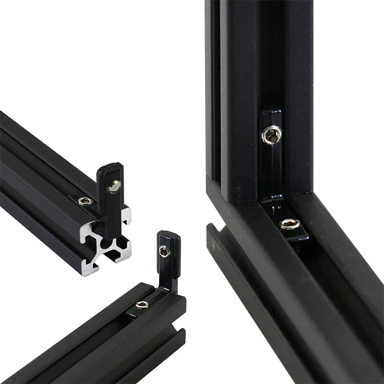 90° T-Slot Corner Bracket for EU 20/30/40/45 Series Aluminum Profile Corner Bracket Richie's