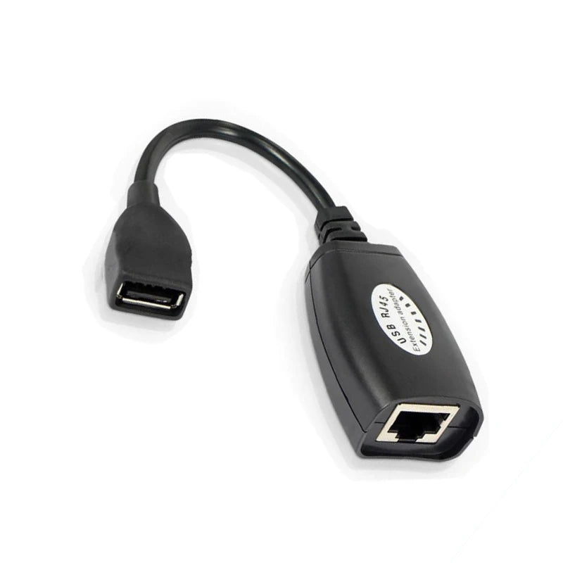 USB to RJ45 Ethernet USB Extender Adapter Pair – 50M Range USB Network Extender Richie's