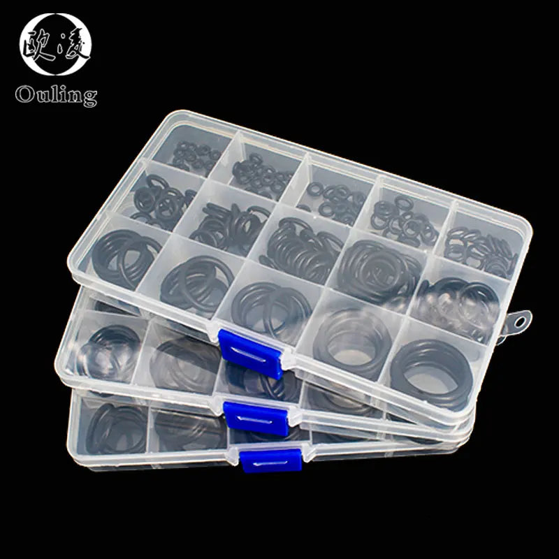 NBR Nitrile O-Ring Assortment Kit – Oil & Water Resistant Gaskets O-Ring Gasket Kit Richie's