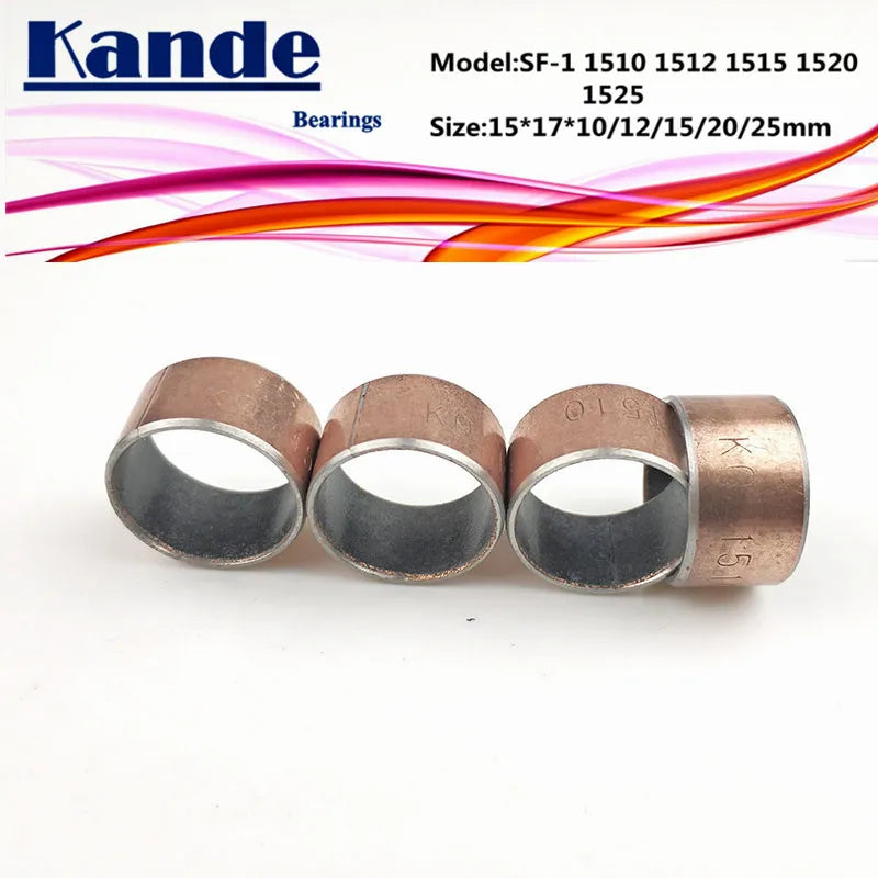 SF-1 Self Lubricating Sleeve Bearing Bushing 15x17mm – 5 Sizes Sleeve Bearing Bushing Richie's