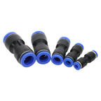 Push-In Straight Reducer Pneumatic Fitting 4mm–16mm Hose Pneumatic Hose Fitting Richie's