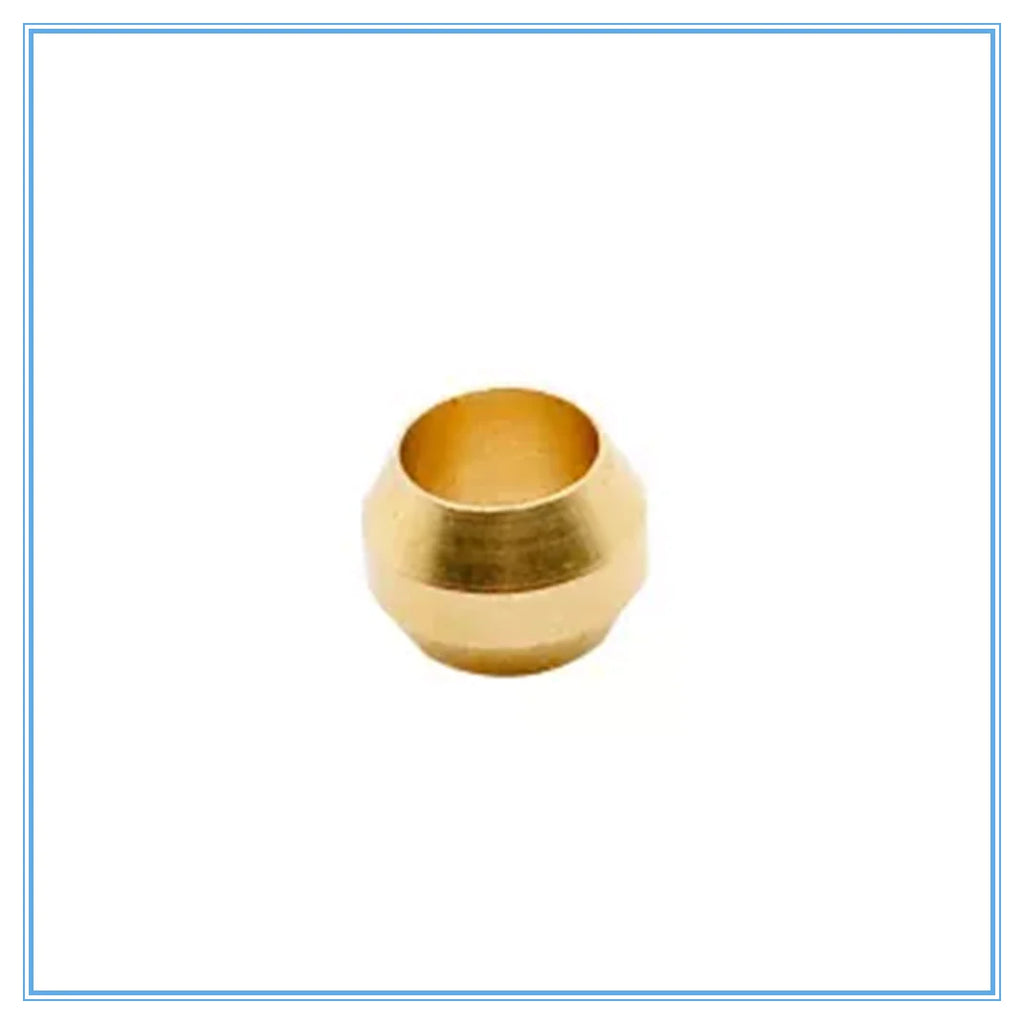 10Pcs Brass Double Taper Ferrule Compression Sleeve Fittings 4–14mm Compression Ferrule Fittings Richie's