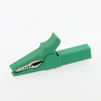 55mm HV Alligator Clip for 4mm Banana Plug Multimeter Probes Test Clip Accessory Richie's green