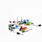 100pcs Insulated Ferrule Terminals Crimp Cord End Wire Connectors Ferrule Crimp Terminals Richie's