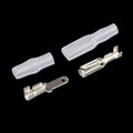 50 Sets 2.8mm Crimp Terminals Female Male Spade Wire Connectors Crimp Wire Terminals Richie's 50Sets(200pcs)