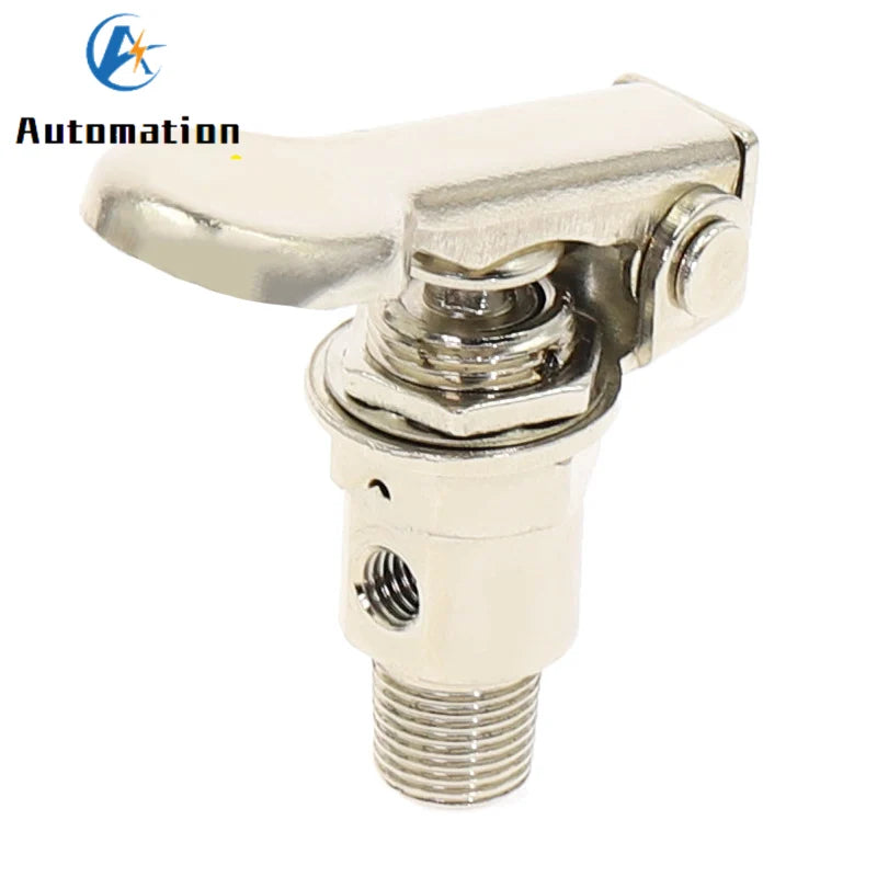 TAC-3P Pneumatic Mechanical Valve 2-Way 3-Port M5 1/8" w/ Fittings Pneumatic Valve Richie's