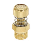 Brass Pneumatic Exhaust Muffler BSP 1/8 1/4 3/8 1/2 Silencer Pneumatic Muffler Fitting Richie's Spring 1/8"
