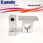 SK20 20mm Linear Shaft Support Bearings for 3D Printers – 2pcs Linear Shaft Support Richie's