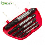 5-Pc Screw Extractor & Drill Bit Set – Broken Bolt Remover Screw Extractor Set Richie's Default Title