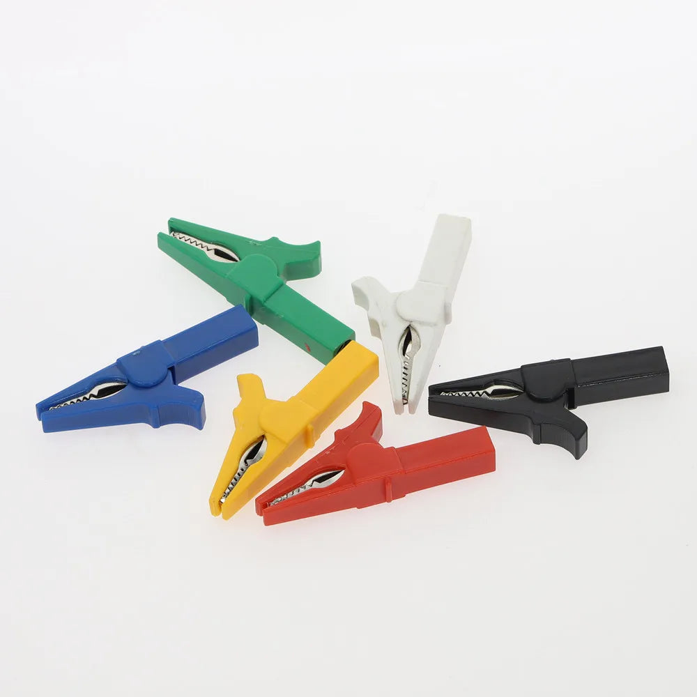 55mm HV Alligator Clip for 4mm Banana Plug Multimeter Probes Test Clip Accessory Richie's
