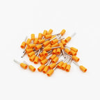 100pcs Insulated Ferrule Terminals Crimp Cord End Wire Connectors Ferrule Crimp Terminals Richie's Orange E7508