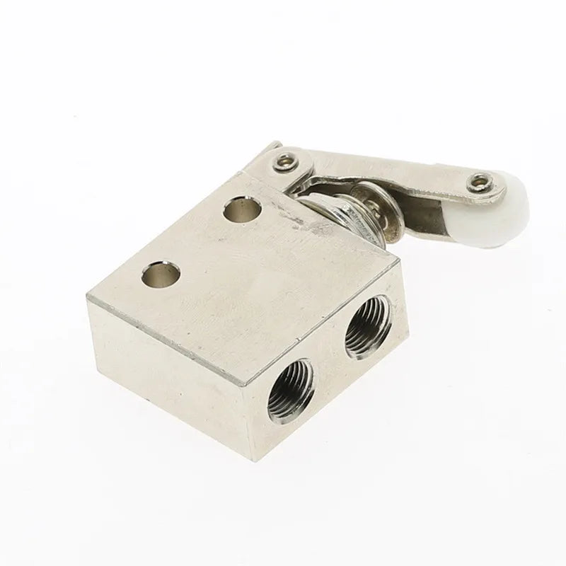 TAC2-31P 2-Position 3-Way Roller Lever Pneumatic Valve 1/8" Pneumatic Valve Richie's TAC2-31P-34C