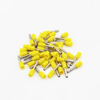 100pcs Insulated Ferrule Terminals Crimp Cord End Wire Connectors Ferrule Crimp Terminals Richie's YELLOW E2508