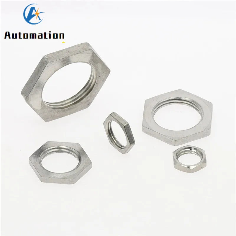 SS 304 Stainless Steel BSP Hex Nut Pipe Fitting 1/8"–1-1/2" Pipe Fitting Richie's