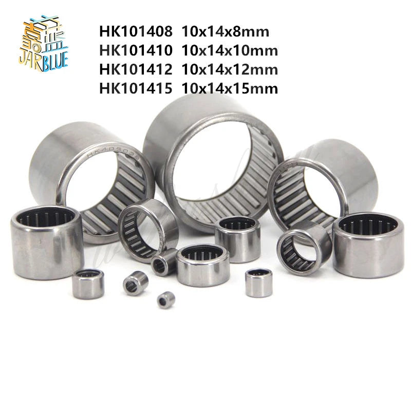 HK1008/1010/1012/1015 Needle Roller Bearings 10×14mm | 2 or 10pcs Needle Roller Bearing Richie's HK101415 HK1015 10Pcs
