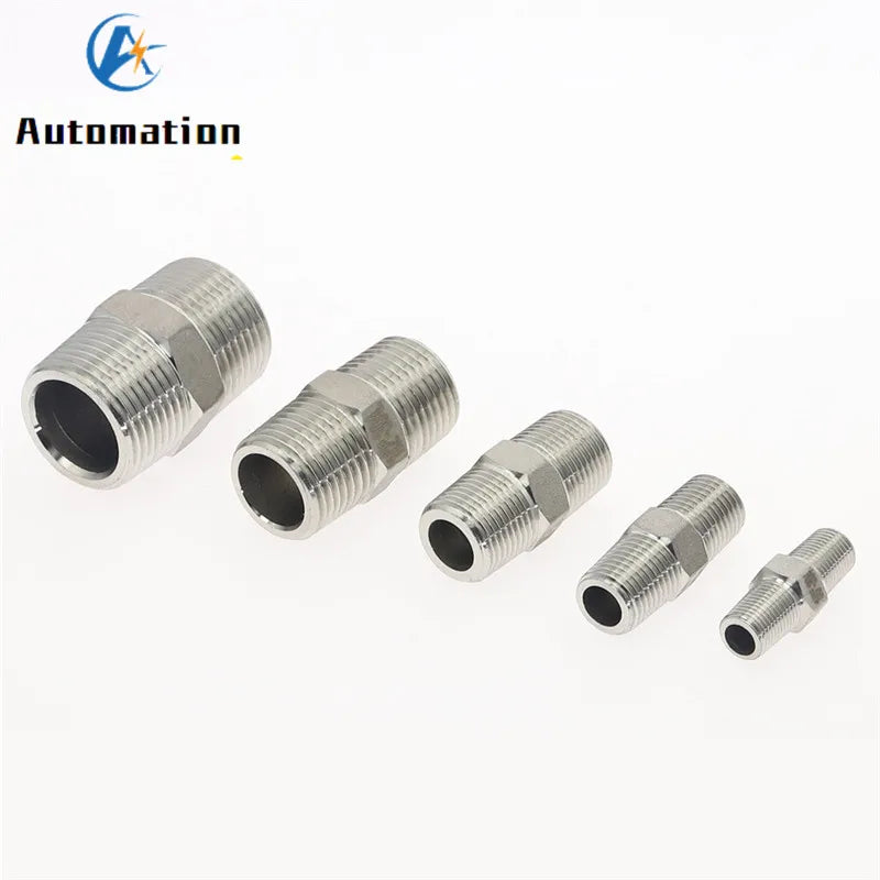 304 Stainless Steel Male Hex Union BSP Pipe Fitting Adapter Pipe Fitting Adapter Richie's