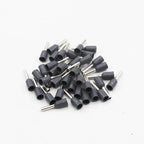 100pcs Insulated Ferrule Terminals Crimp Cord End Wire Connectors Ferrule Crimp Terminals Richie's Grey E2508