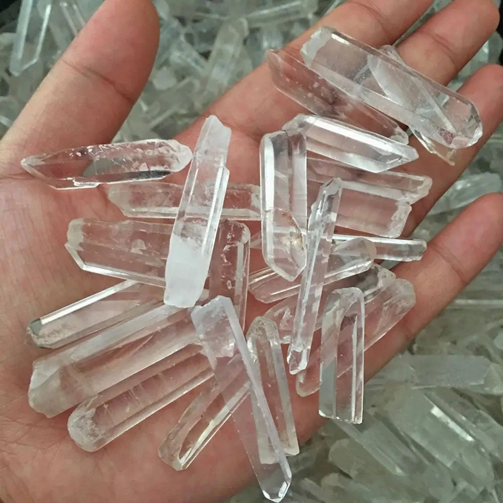Natural Clear Quartz Crystal Point for Home & Craft Decor Crystal Stone Decor Richie's