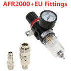 AFR2000 Pneumatic Filter Regulator 1/4" with Pressure Gauge Pneumatic Filter Regulator Richie's AFR2000 EU Fittings AFR2000 China Mainland