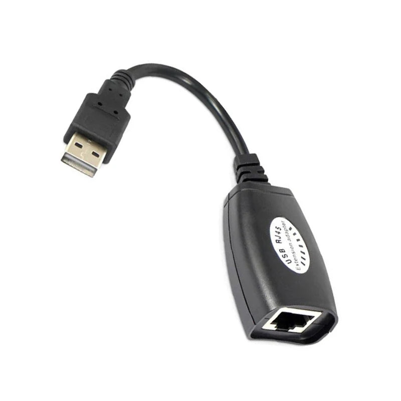USB to RJ45 Ethernet USB Extender Adapter Pair – 50M Range USB Network Extender Richie's