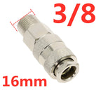 EU Type Pneumatic Quick Coupling 1/4 3/8 1/2 BSP Male Thread Pneumatic Quick Coupler Richie's SM03
