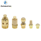 Brass Pneumatic Exhaust Muffler BSP 1/8 1/4 3/8 1/2 Silencer Pneumatic Muffler Fitting Richie's