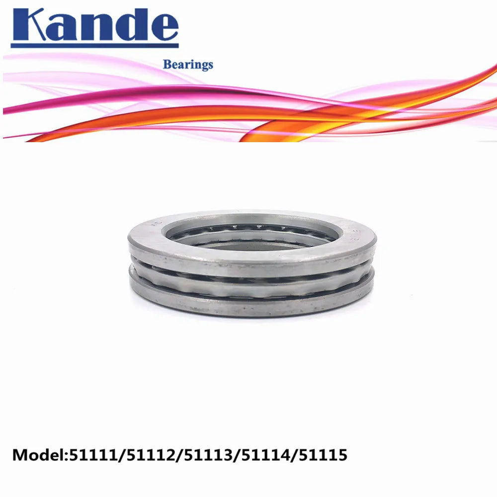 Kande Flat Thrust Ball Bearings 51111–51115 ABEC-1 Steel Thrust Ball Bearing Richie's