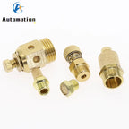 Brass Pneumatic Exhaust Muffler BSP 1/8 1/4 3/8 1/2 Silencer Pneumatic Muffler Fitting Richie's