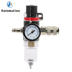 AFR2000 Pneumatic Filter Regulator 1/4" with Pressure Gauge Pneumatic Filter Regulator Richie's
