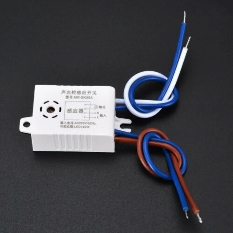 220V Sound Sensor Light Switch – Auto On/Off, MR-SK50A Sound Sensor Switch Richie's