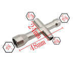 2Pcs Mini Hex Spanner Wrench Set M2 M2.5 M3 M4 Socket Nut Tool Hex Spanner Wrench Set Richie's