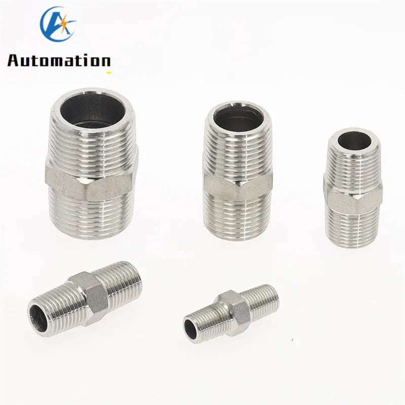 304 Stainless Steel Male Hex Union BSP Pipe Fitting Adapter Pipe Fitting Adapter Richie's
