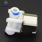 Plastic Solenoid Valve 12V 220V RO Water 3/8" Quick Plug Solenoid Valve Richie's