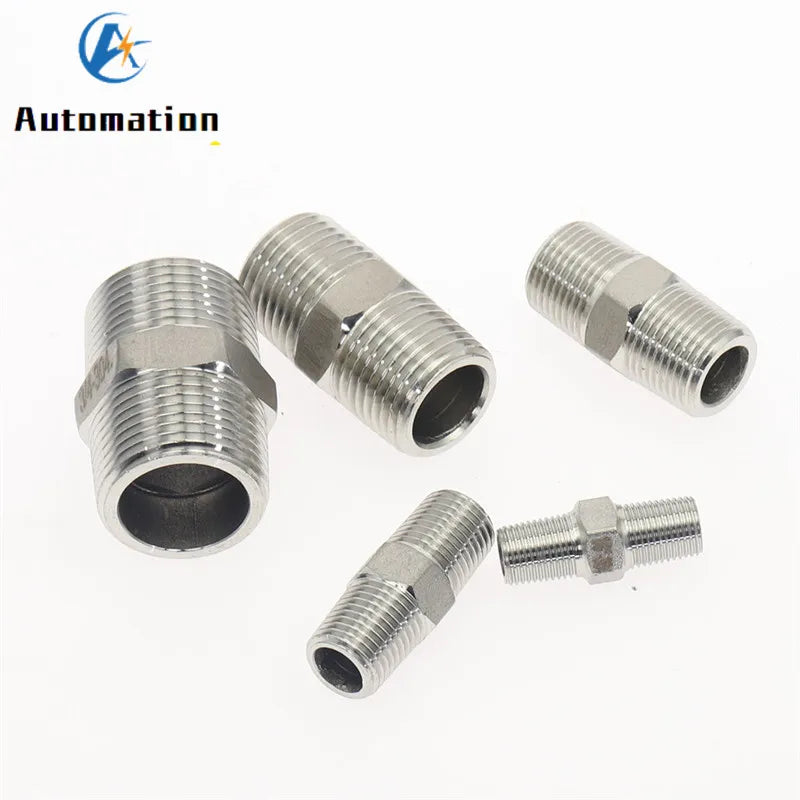304 Stainless Steel Male Hex Union BSP Pipe Fitting Adapter Pipe Fitting Adapter Richie's