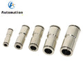 Nickel-Plated Copper Push-In Pneumatic Fittings 4–10mm OD Pneumatic Push Fitting Richie's 16mm-16mm