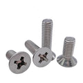 304 Stainless Steel Phillips Countersunk Screws M2–M8, 3–100mm Machine Screws Richie's M3 50pcs 8mm