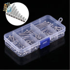 160Pcs M3 SS304 Hex Socket Cap Head Screws Assortment Set Screw Assortment Set Richie's
