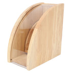Solid Wood Coffee Filter Holder – Dustproof Storage Rack Coffee Filter Holder Richie's