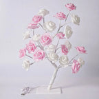 USB Rose Flower Tree LED Table Lamp | Warm Holiday Decor LED Decorative Lamp Richie's