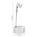 3W LED Jewelry Cabinet Spotlight | Dual Color Temp, Silver Display Cabinet Spotlight Richie's 18X7X7CM