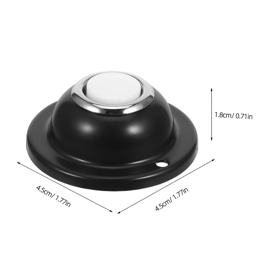 Mini Round Wired Metal Doorbell Push Button – Wall Mounted Doorbell Push Button Richie's