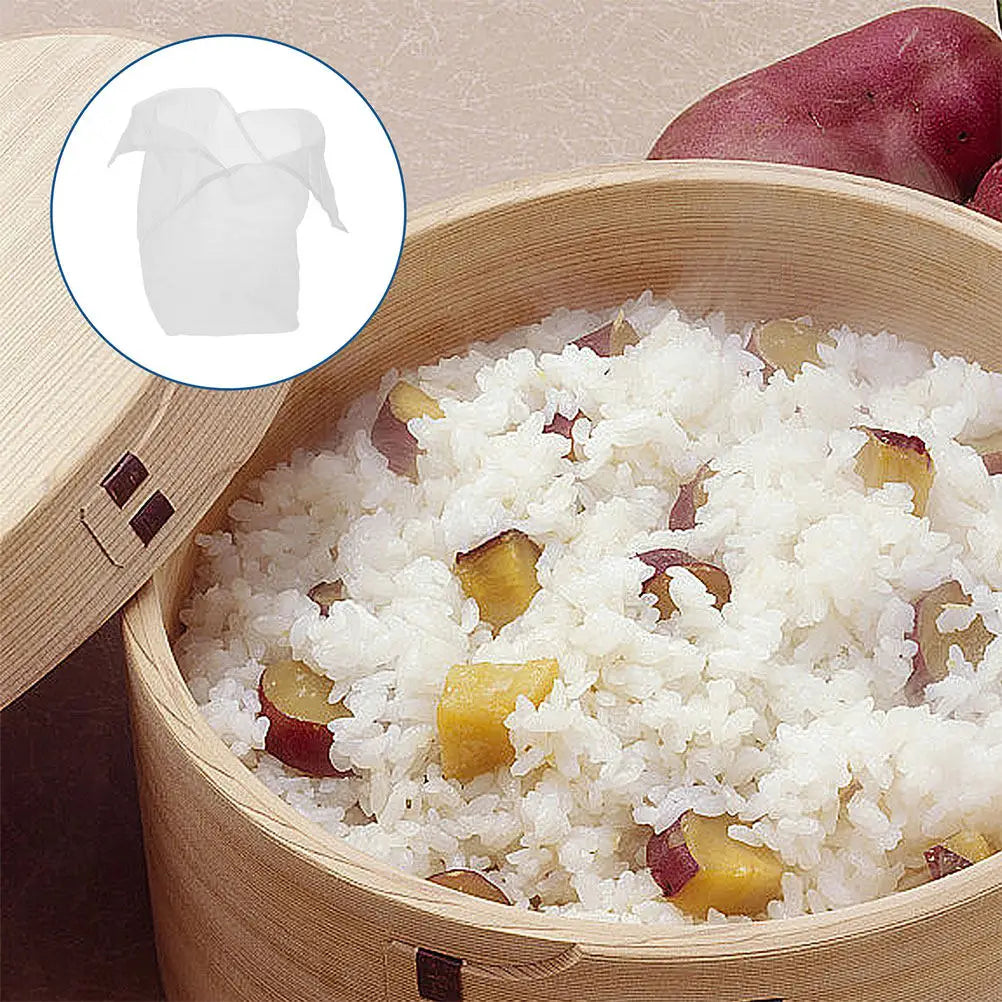 2-Pack Reusable Nylon Steamer Liners for Rice & Sticky Rice Steamer Liner Bags Richie's