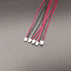 5 Pairs JST 1.25mm 2-Pin Connectors Male Female 28AWG Wire Electrical Connector Richie's