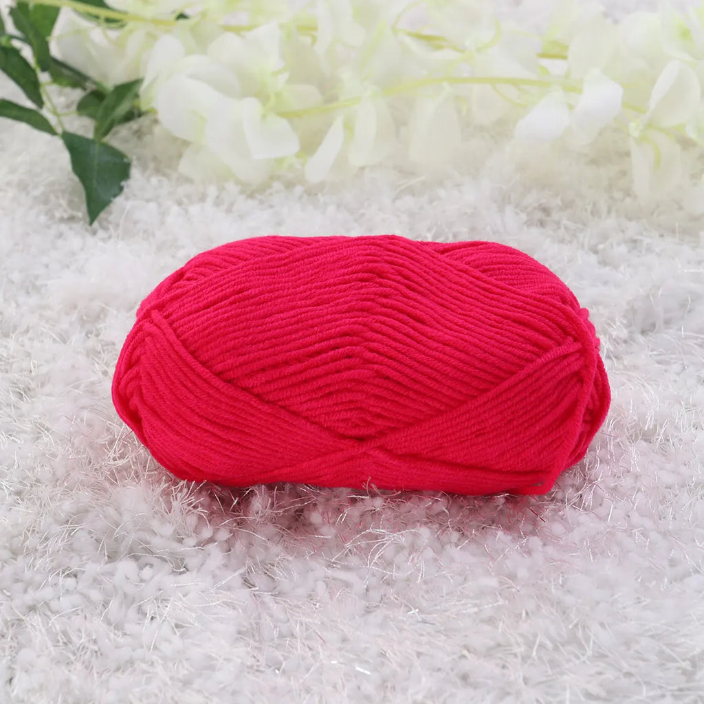 50g Milk Cotton Blend Yarn | Soft Knitting & Crochet Yarn Knitting Crochet Yarn Richie's